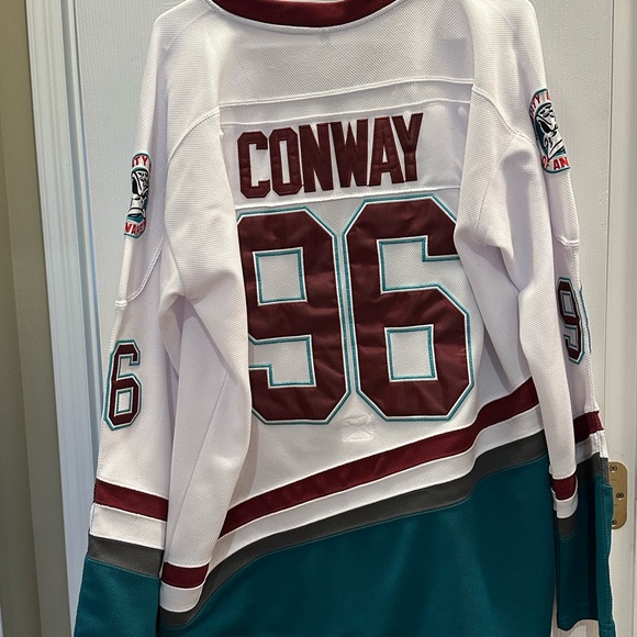 Mighty Ducks Jersey Movie Ice Hockey Jersey - Picture 2 of 3